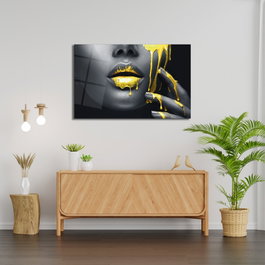 Wallity Pintura Decorativa de Vidrio Templado Multicolor 46 x 72 cm